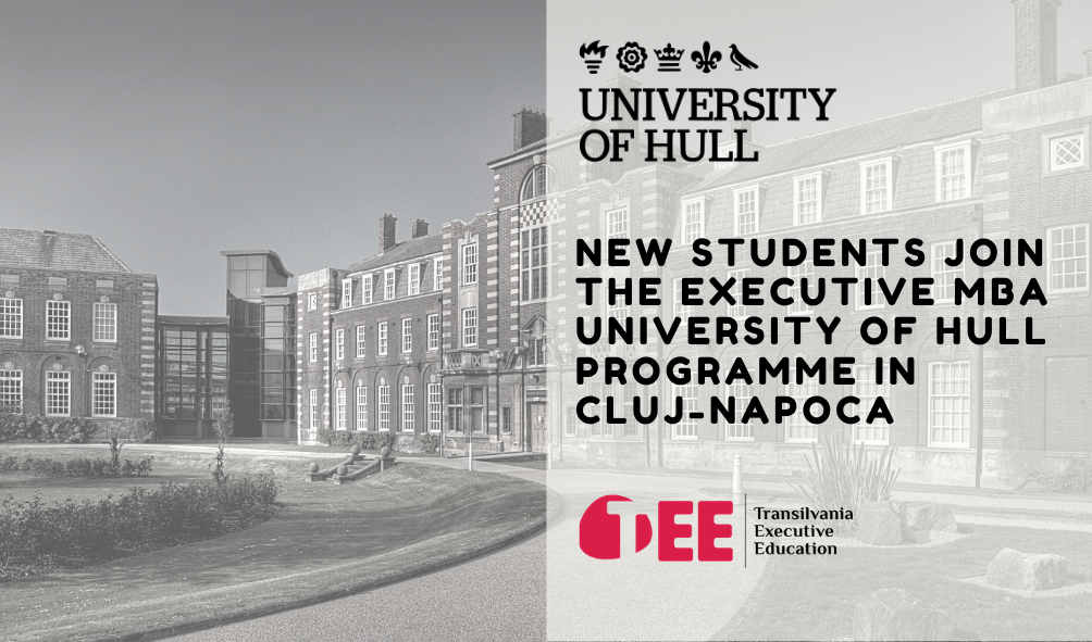 New students start the Hull University Executive MBA program in Cluj-Napoca